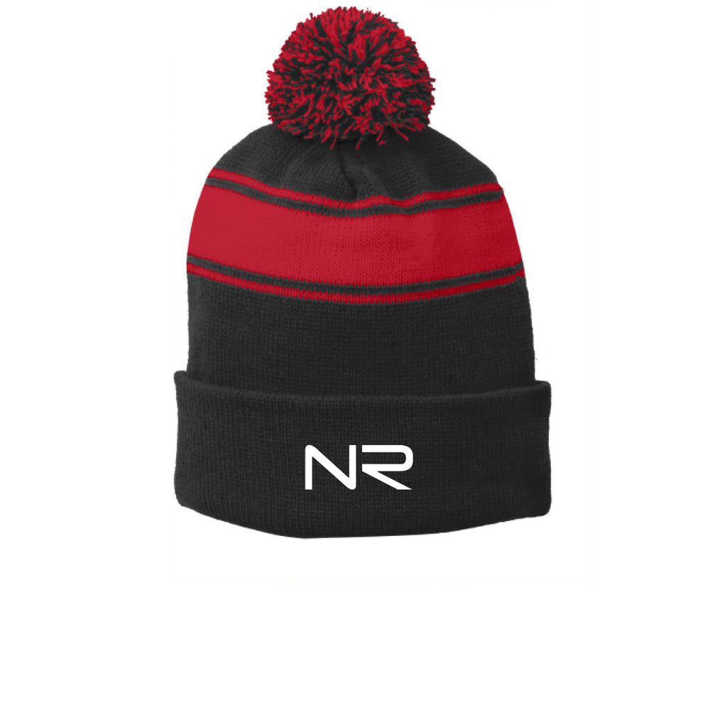Black/ True Red - FRONT