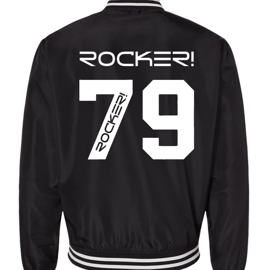 Black/ White Stripe - BACK