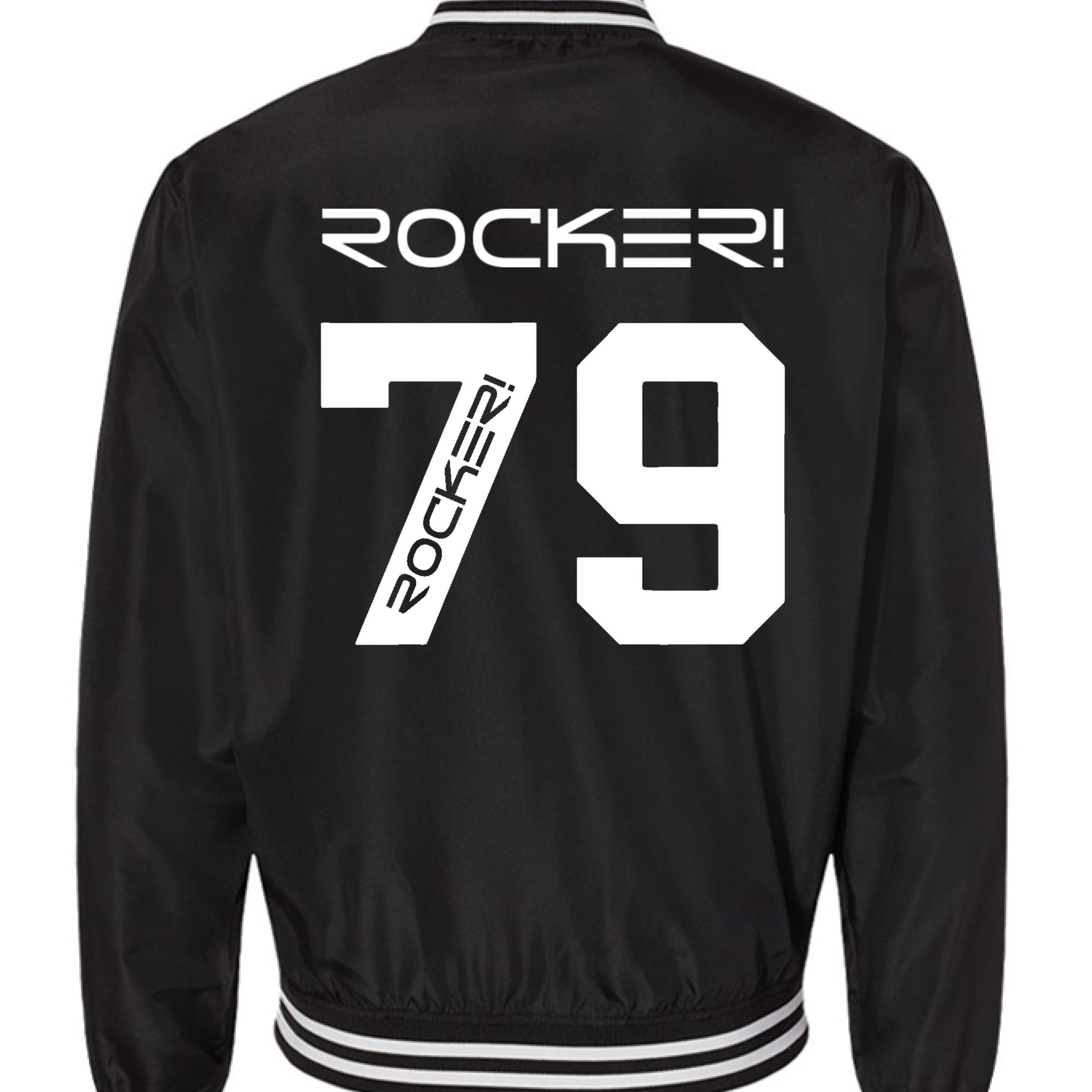 Black/ White Stripe - BACK