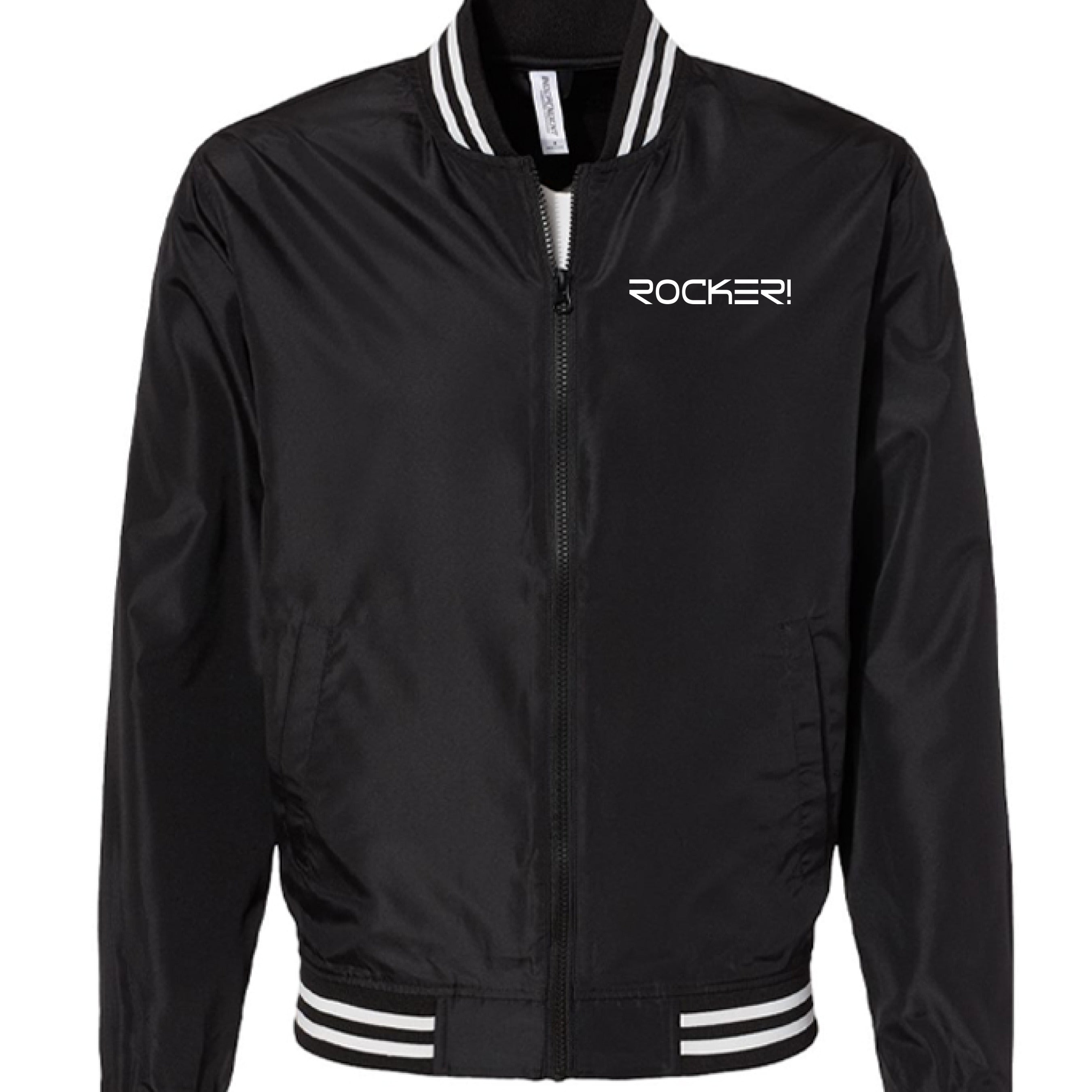 Black/ White Stripe - FRONT